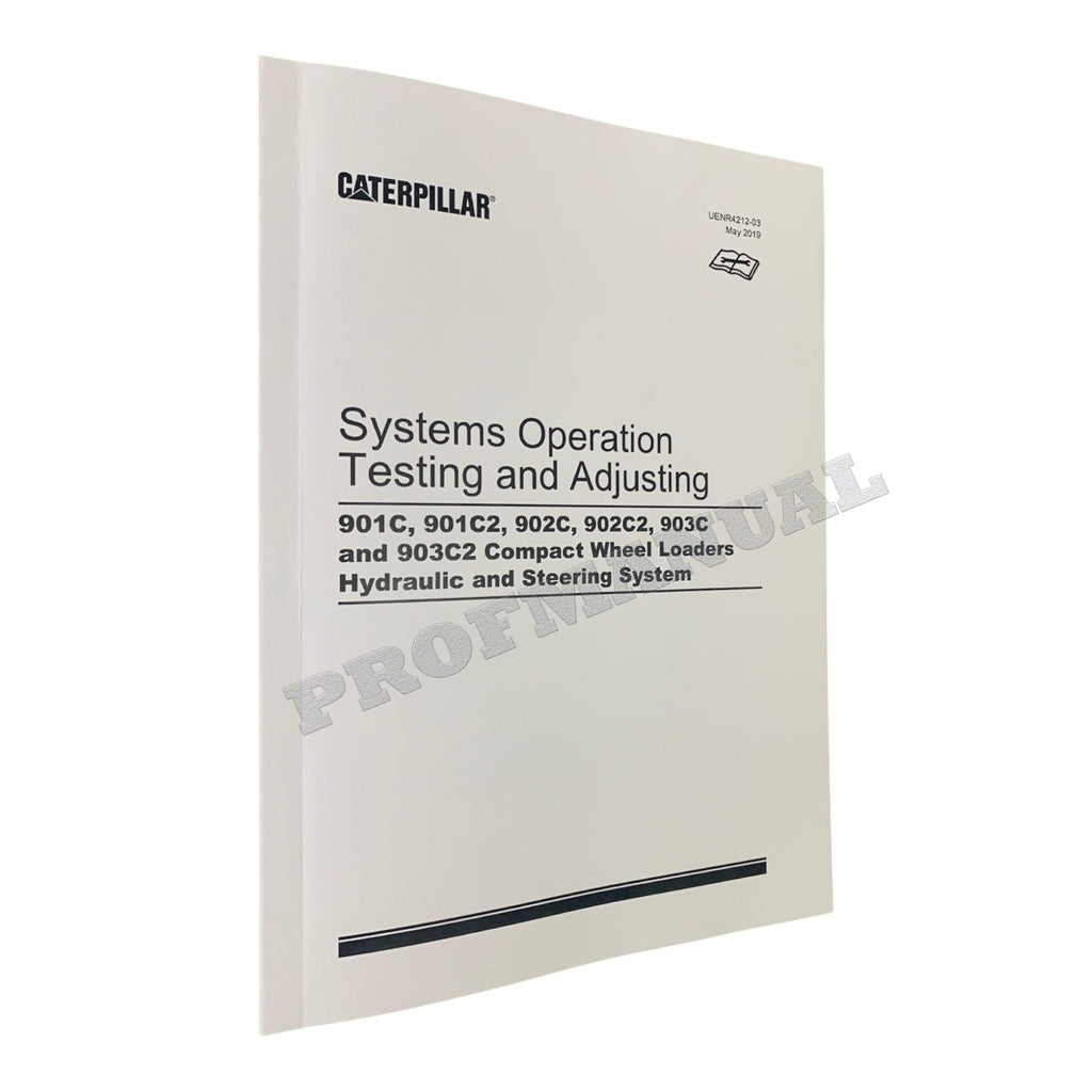 Manual de servicio completo de la CARGADORA DE RUEDAS COMPACTA Caterpillar 903C2 *Enviar número de serie