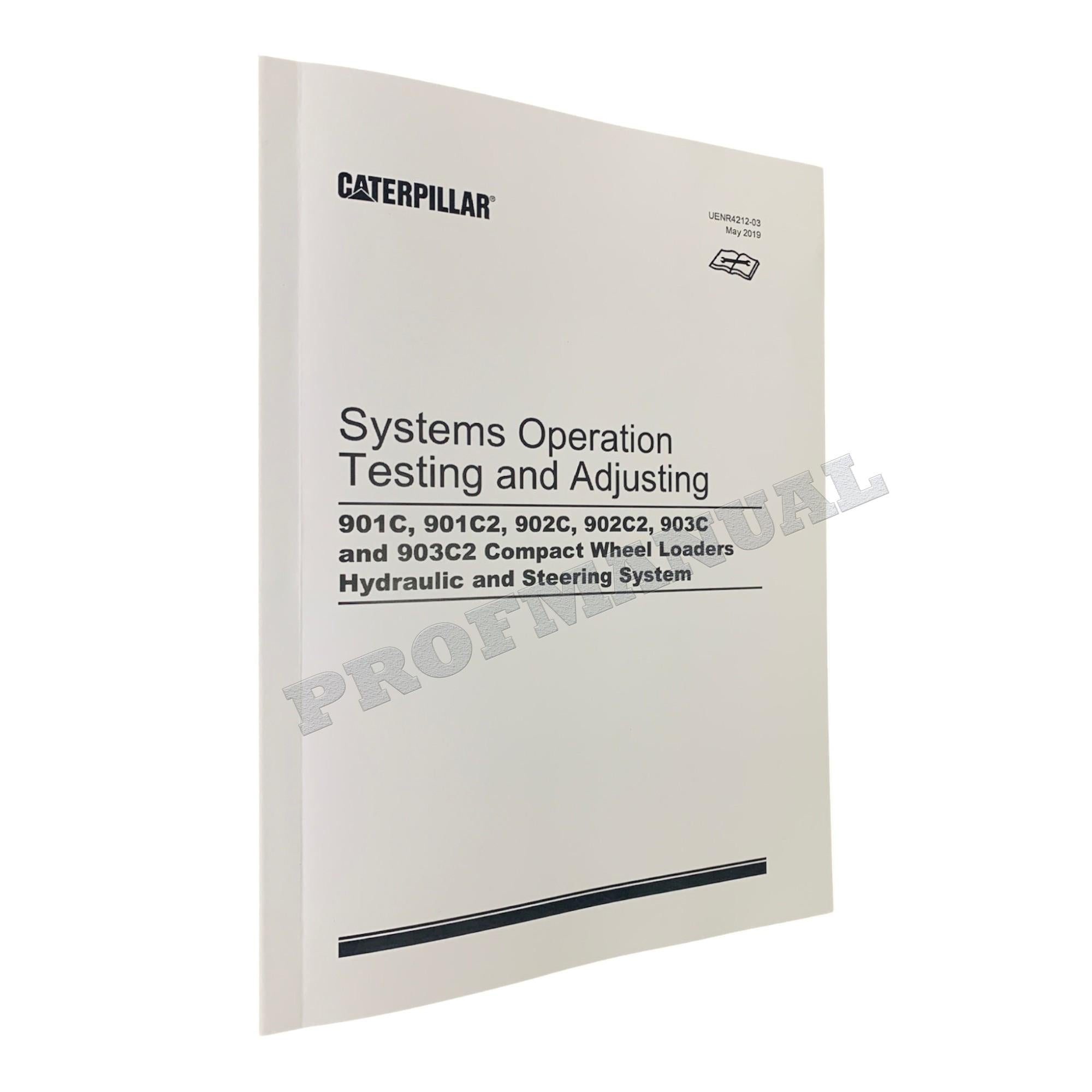 Manual de servicio completo de la CARGADORA DE RUEDAS COMPACTA Caterpillar 903C2 *Enviar número de serie