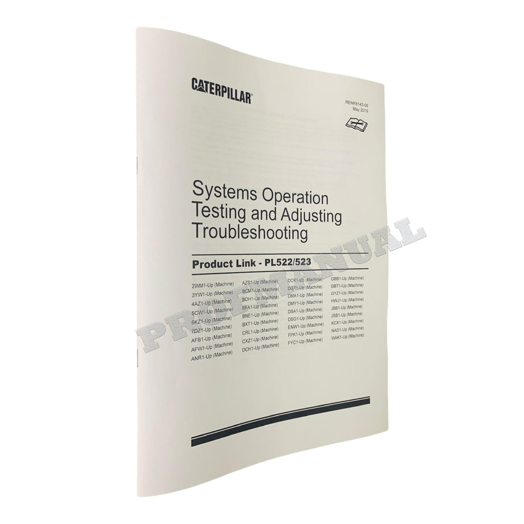 Manual de servicio completo del compactador vibratorio Caterpillar CS-76 *Enviar número de serie