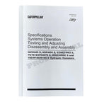Manual de servicio completo del martillo hidráulico Caterpillar H45 H45s H50 H50s 63 H63 H63s