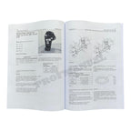Manual de servicio completo del martillo hidráulico Caterpillar H45 H45s H50 H50s 63 H63 H63s