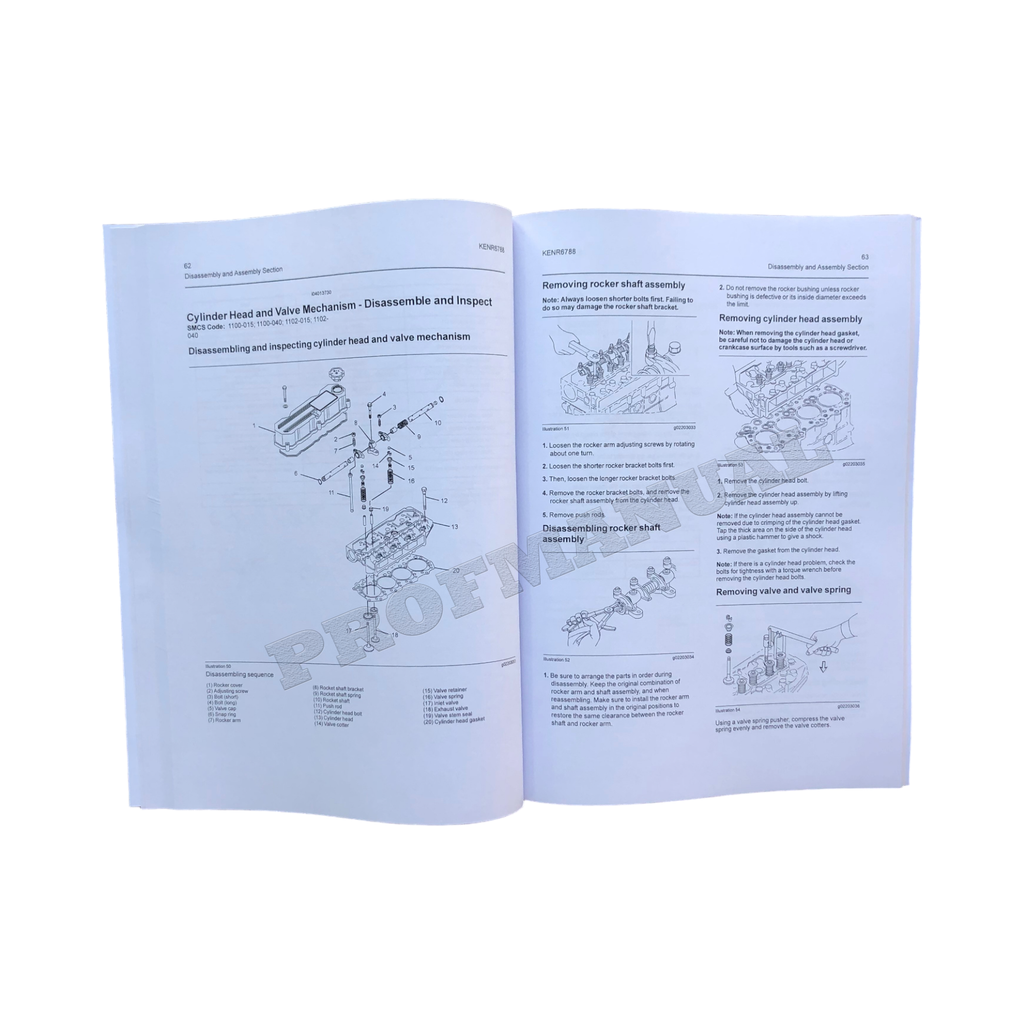 Manual de servicio de la excavadora Caterpillar 305C CONJUNTO COMPLETO N.º DE SERIE HWJ y SUPERIORES