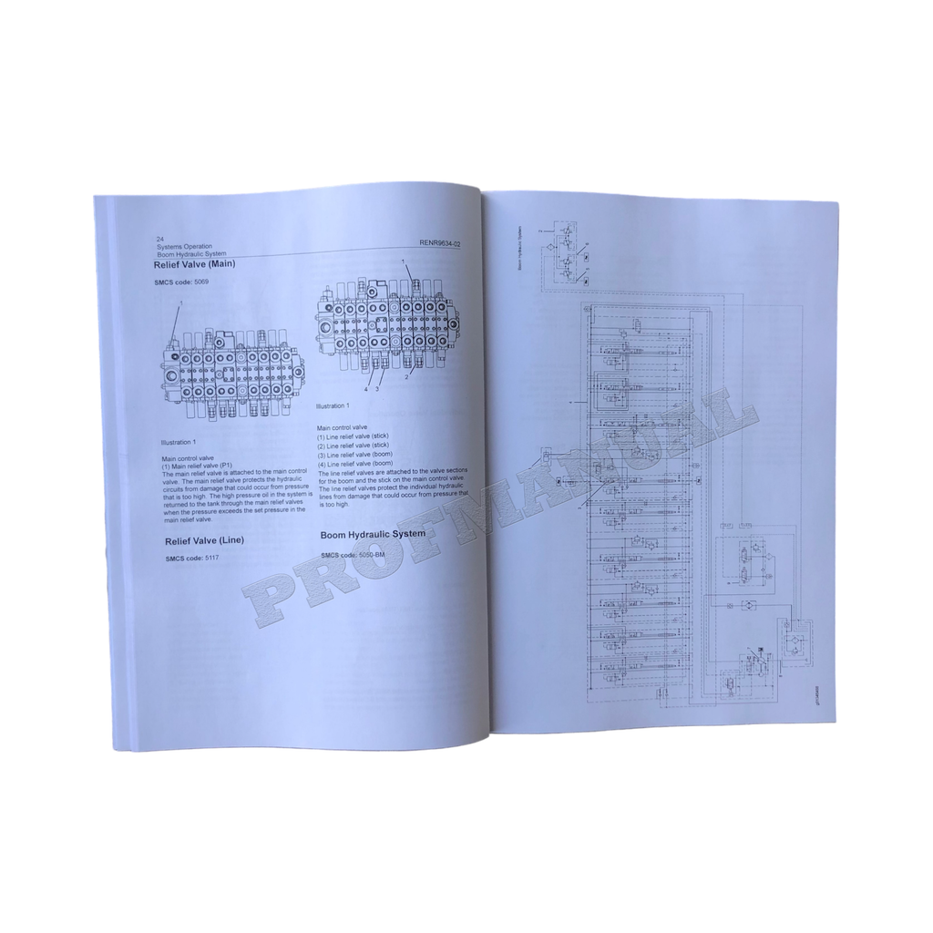 Manual de servicio de la excavadora Caterpillar 305C CONJUNTO COMPLETO N.º DE SERIE HWJ y SUPERIORES