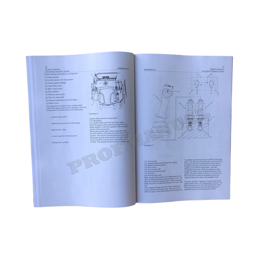 Manual de servicio de la excavadora Caterpillar 305C CONJUNTO COMPLETO N.º DE SERIE HWJ y SUPERIORES