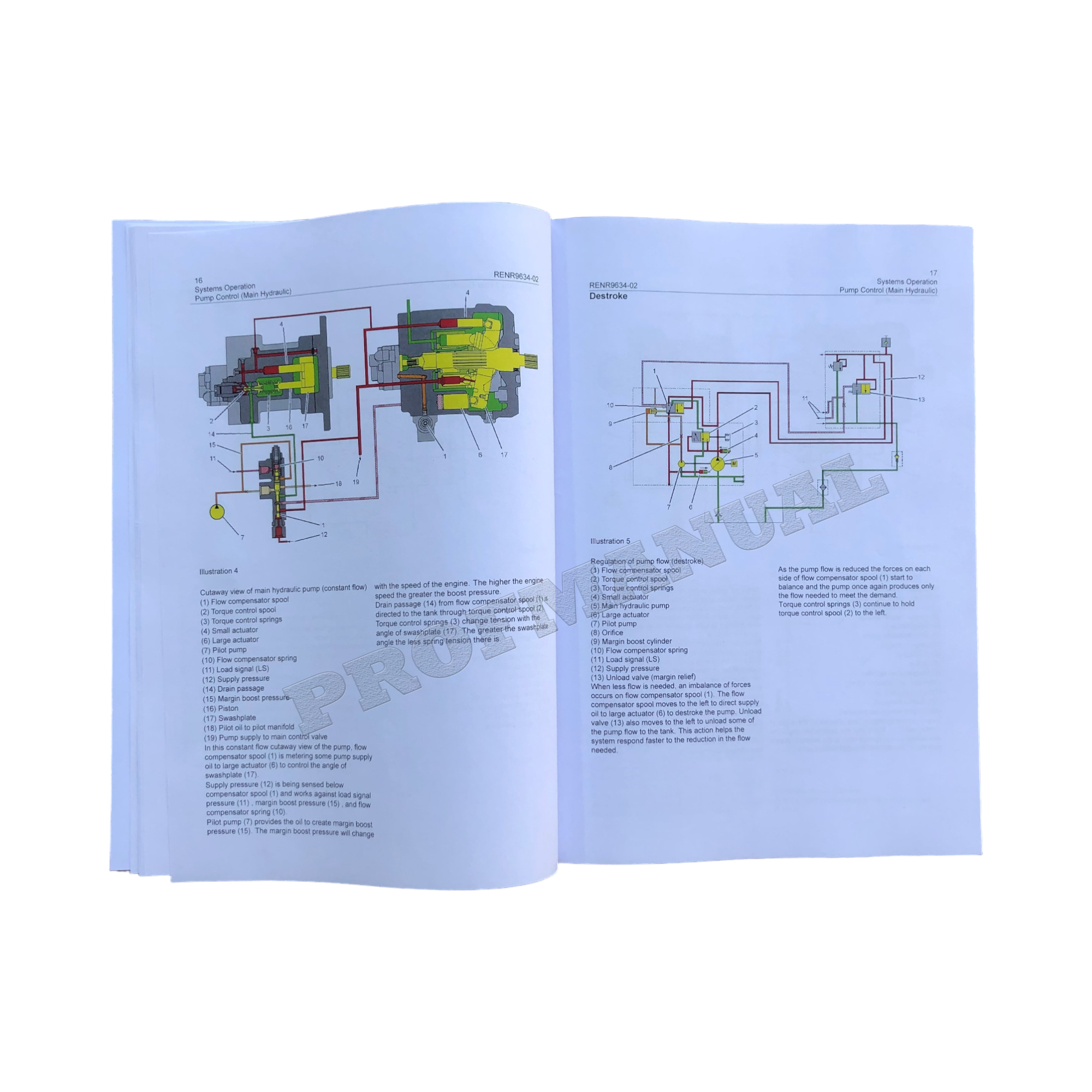 Manual de servicio de la excavadora Caterpillar 305C CONJUNTO COMPLETO N.º DE SERIE HWJ y SUPERIORES