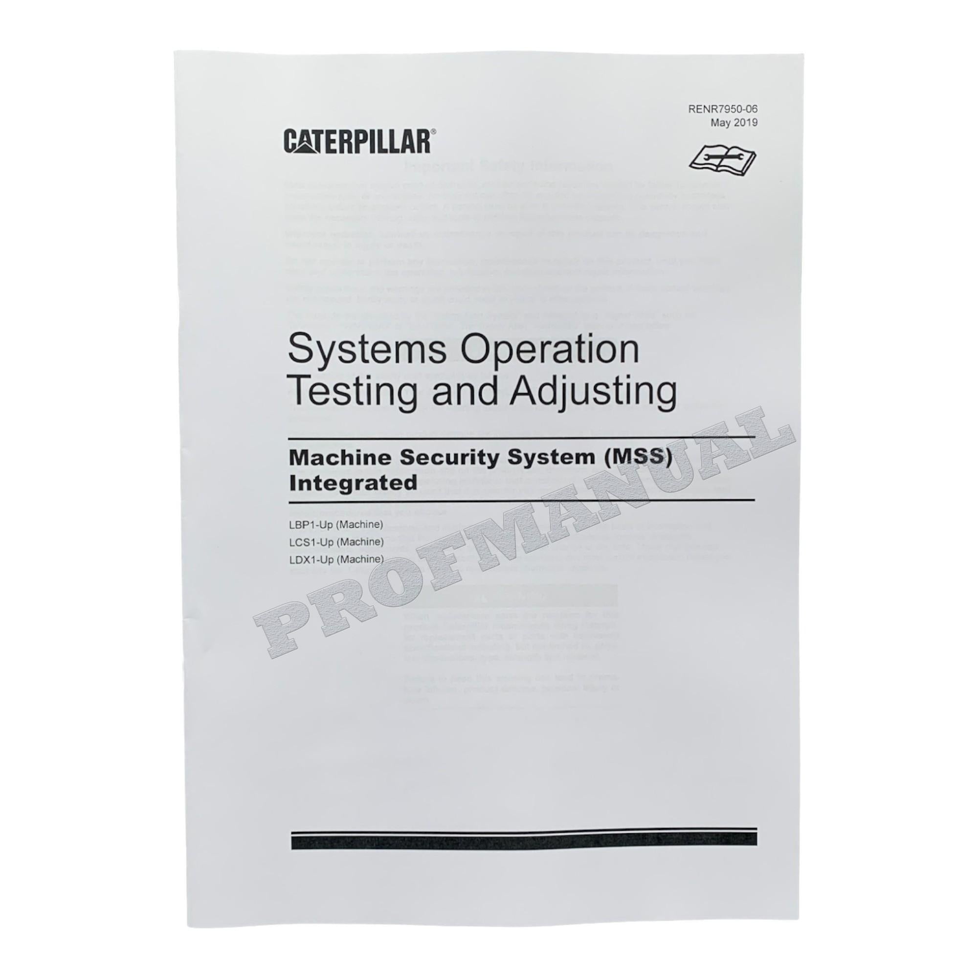 Caterpillar 953D Track Loader Full Service Manual *Send serial number