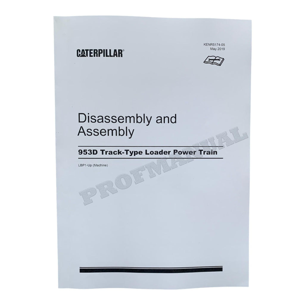 Caterpillar 953D Track Loader Full Service Manual *Send serial number