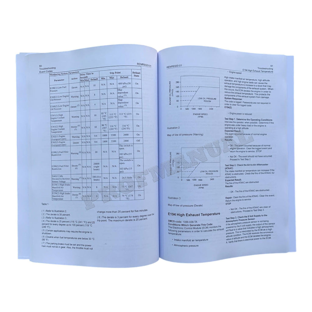 Caterpillar C7 Engine Skidder Disassem Assem Test Adjust Manual SET 5 BOOKS