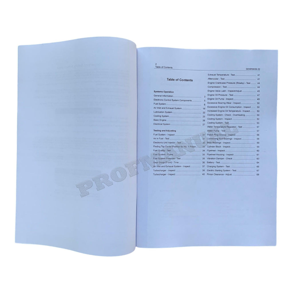 Caterpillar C7 Engine Skidder Disassem Assem Test Adjust Manual SET 5 BOOKS