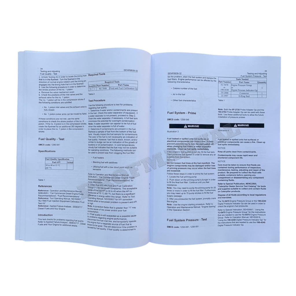 Caterpillar C7 Engine Skidder Disassem Assem Test Adjust Manual SET 5 BOOKS