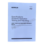 Caterpillar 525C 535C 545C WHEEL Skidder Full Service Manual *Send serial number