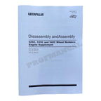Caterpillar C7 Engine Skidder Disassem Assem Test Adjust Manual SET 5 BOOKS