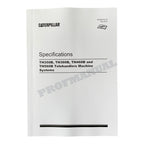 Caterpillar TH350B TH355B TH360B TH460B TH560B TELEHANDLER Full Service Manual