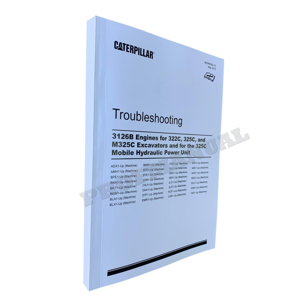 Manual de servicio completo del motor Caterpillar 3126B SNBFE 1-UP *Enviar número de serie