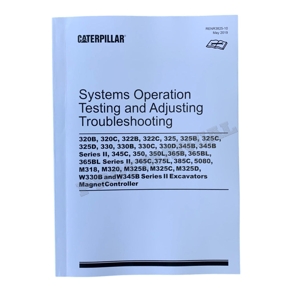Caterpillar 325C Excavator Full Service Manual 20 books S.N.BFE 1-UP  *Send serial number