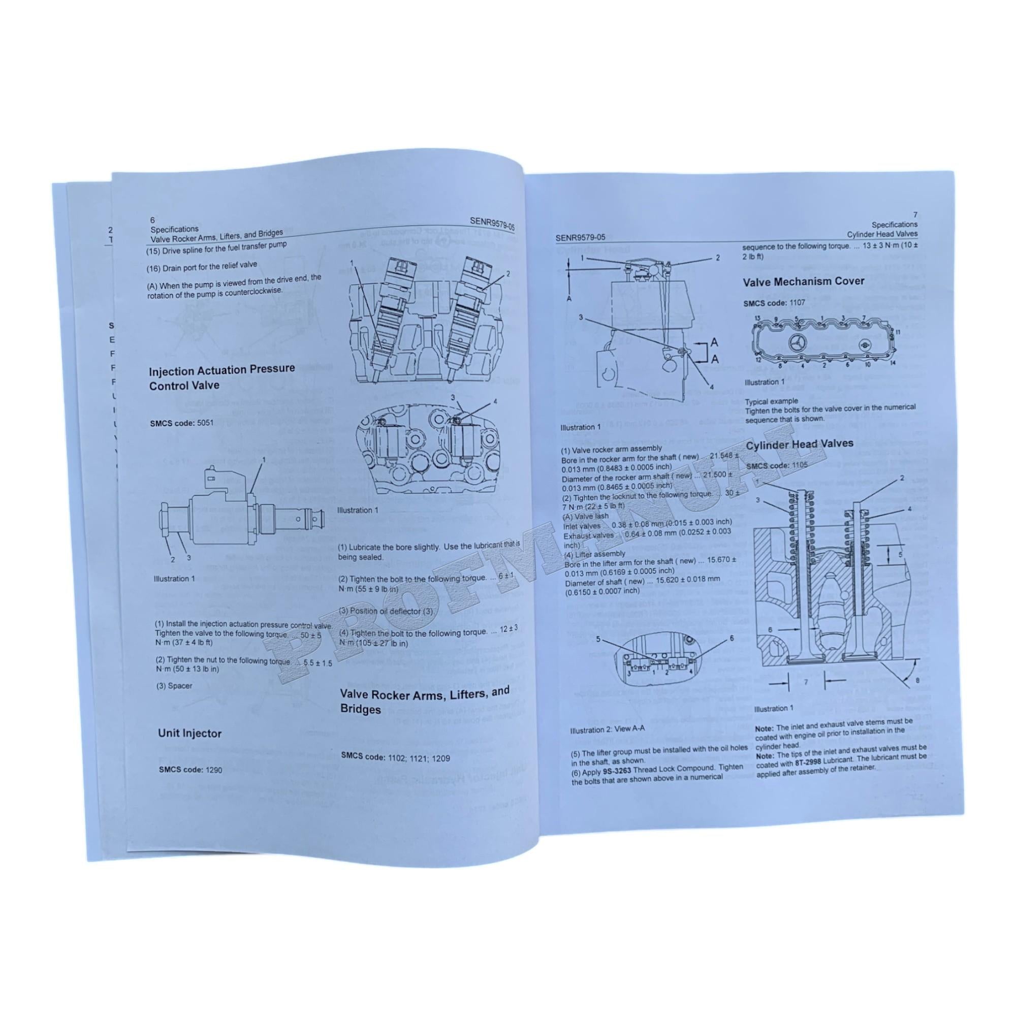 Manual de servicio completo del motor Caterpillar 3126B SNBFE 1-UP *Enviar número de serie