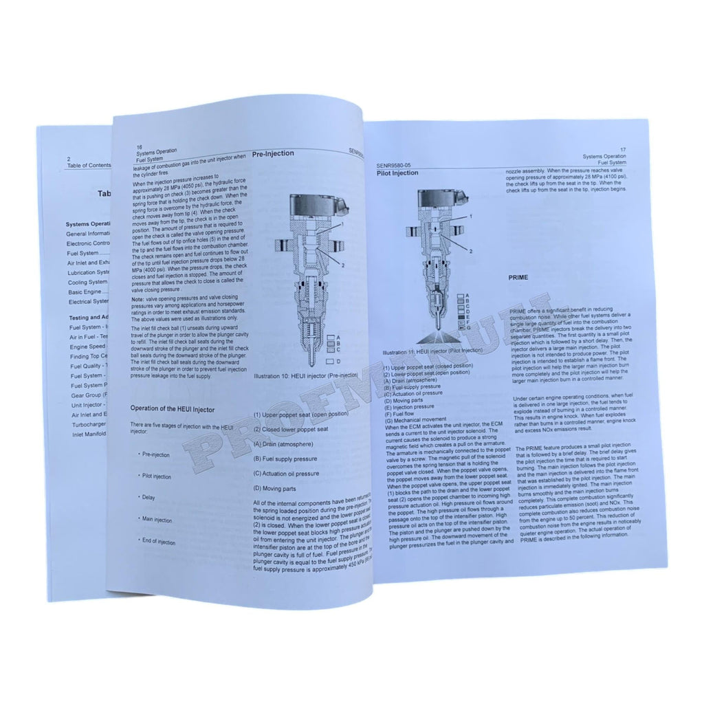 Manual de servicio completo del motor Caterpillar 3126B SNBFE 1-UP *Enviar número de serie