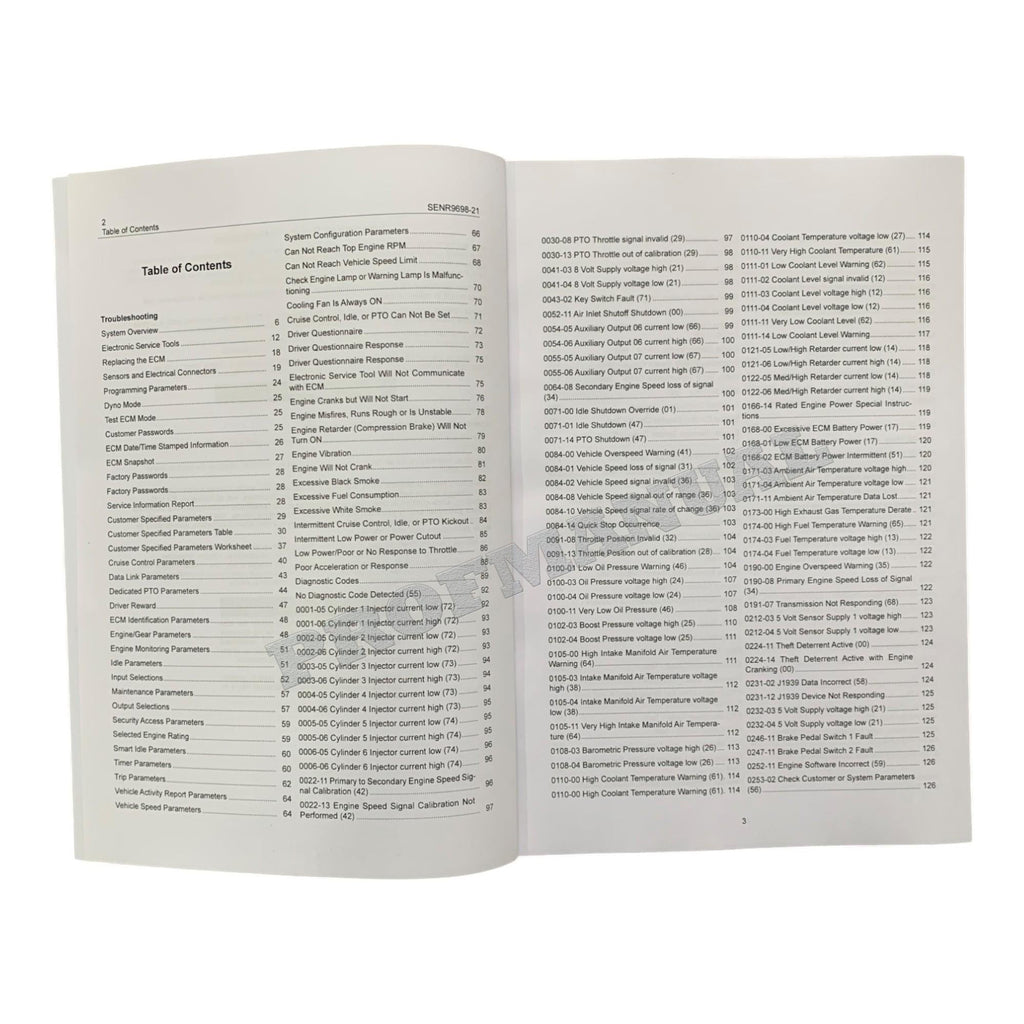 Caterpillar C15 ACERT Engine Full Service Manual BXS1-UP *Send serial number