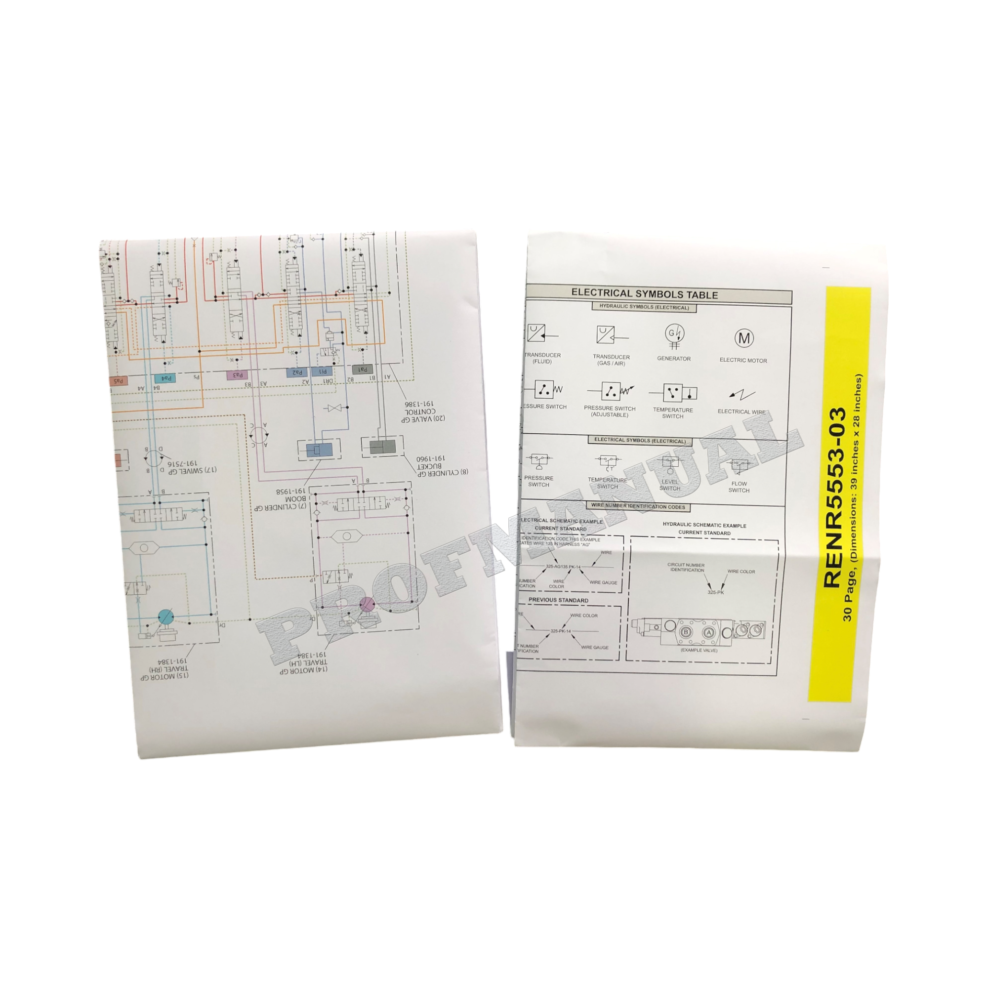 Caterpillar 430D 432D 442D 446D Loader Electr Schematic Service Manual RENR7781