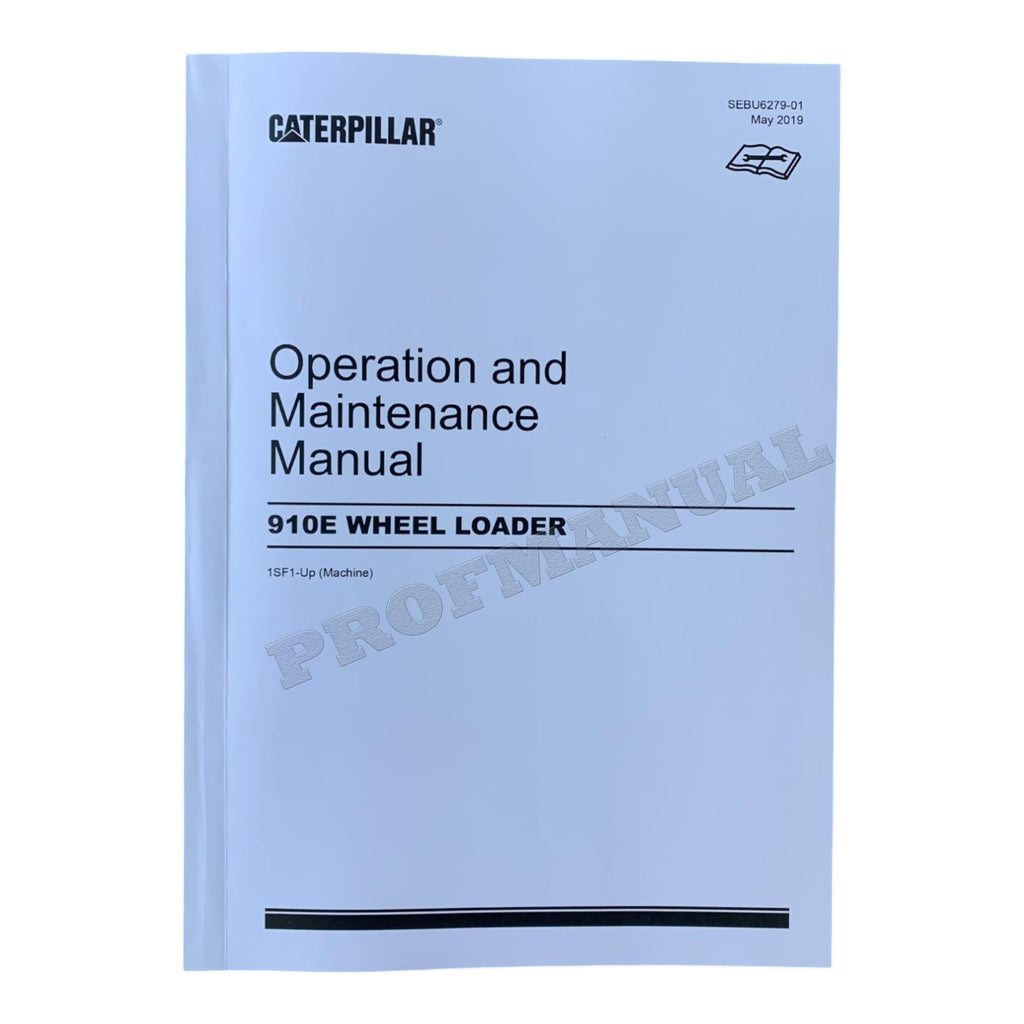 Caterpillar 910E WHEEL LOADER Operators Maintenance Manual