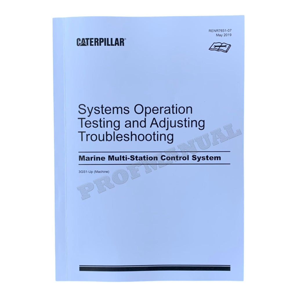 Manual de servicio completo del motor marino Caterpillar 3126B 16 libros *Enviar número de serie