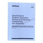 Manual de servicio completo del motor marino Caterpillar 3126B 16 libros *Enviar número de serie