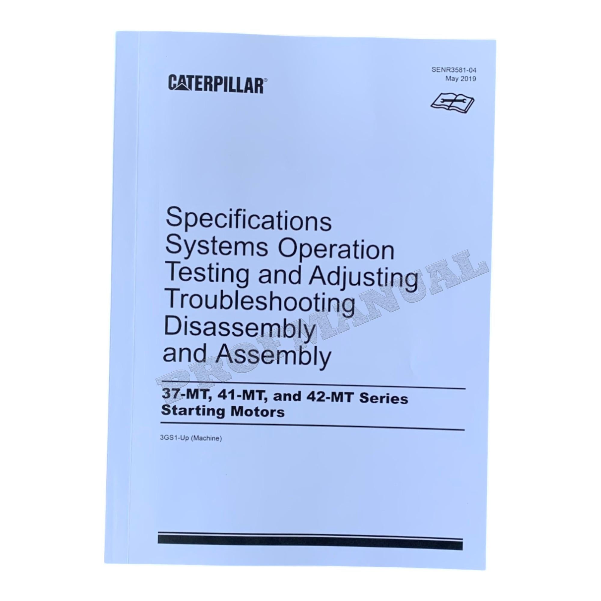 Manual de servicio completo del motor marino Caterpillar 3126B 16 libros *Enviar número de serie