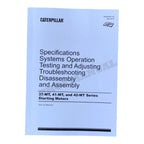 Caterpillar C15 ACERT Truck Engine Full Service Manual S.N. 6NZ1- *Send serial number