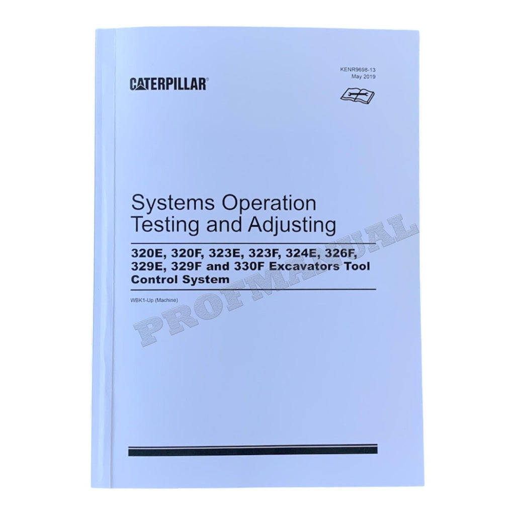Caterpillar 320E 323E Hydraulic Excavator Full Service Manual