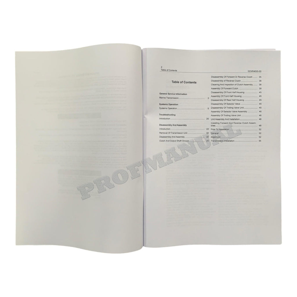 Manual de servicio completo del motor marino Caterpillar 3116 3126 *Enviar número de serie