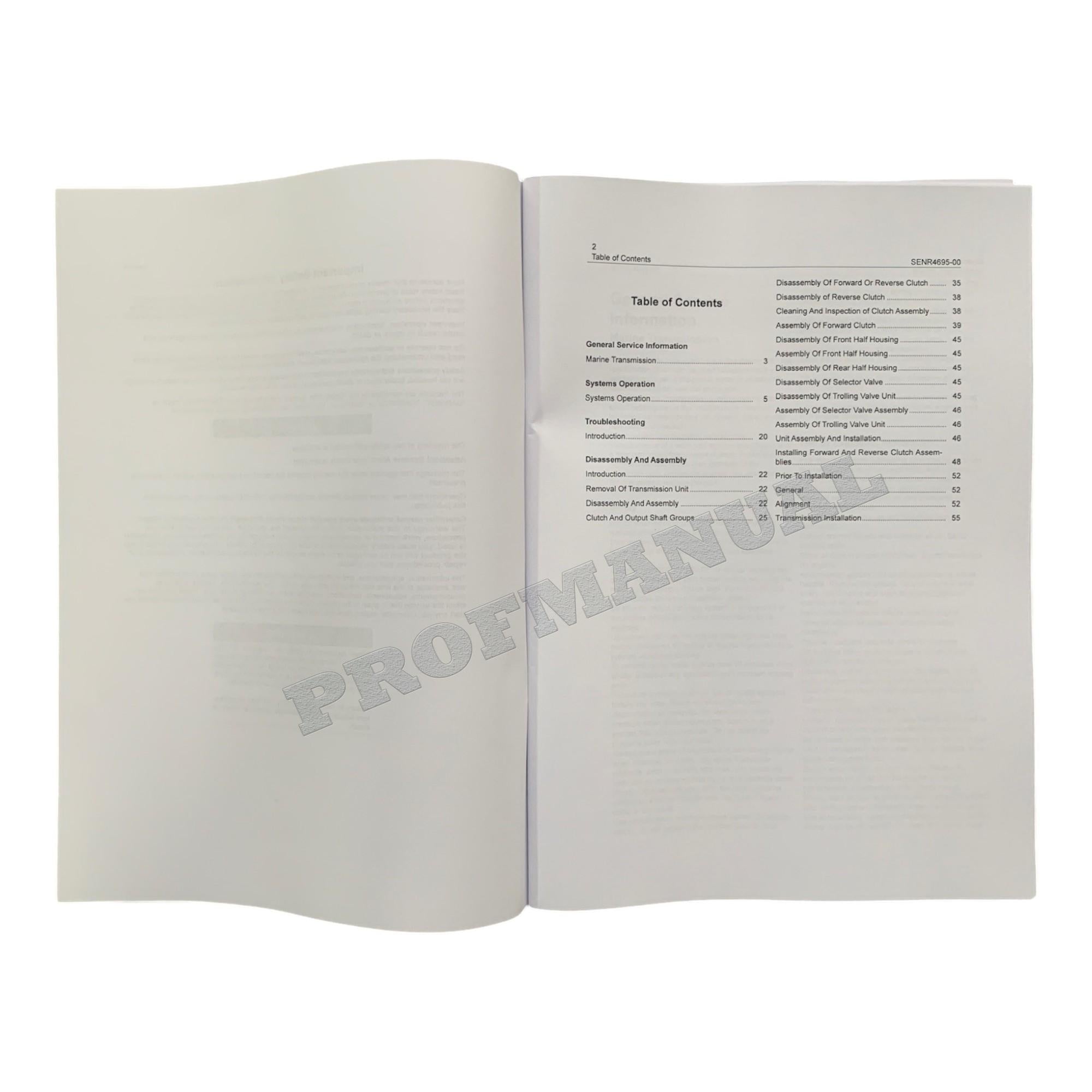 Manual de servicio completo del motor marino Caterpillar 3116 3126 *Enviar número de serie