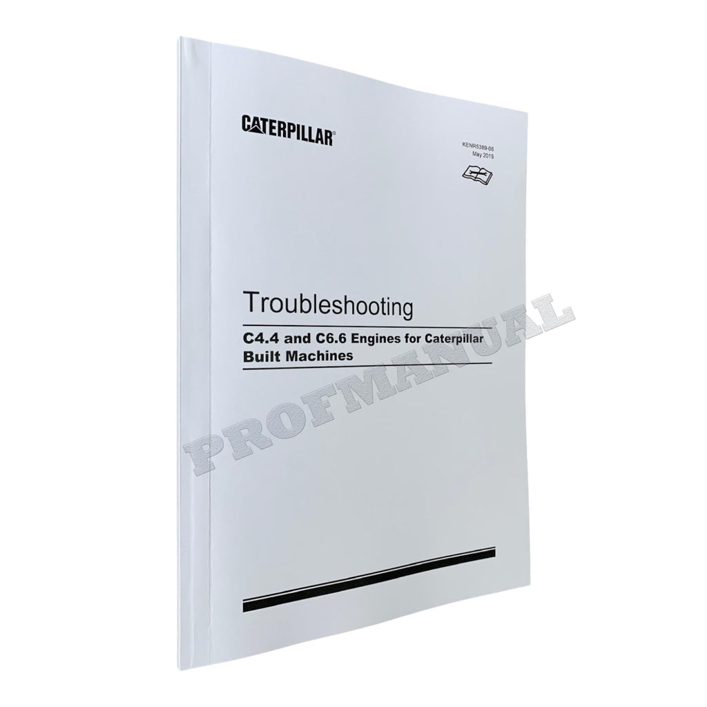 Caterpillar C6.6 Engine Disassem Assem Specif Troubleshooting Service Manual *Send SN