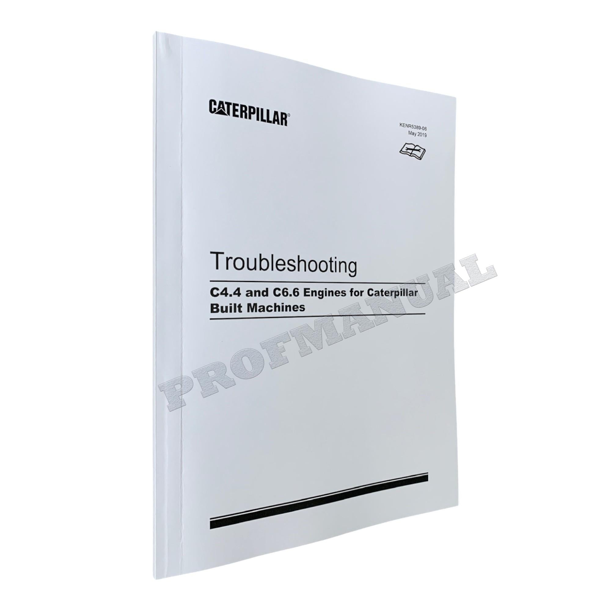 Caterpillar C6.6 Engine Disassem Assem Specif Troubleshooting Service Manual *Send SN