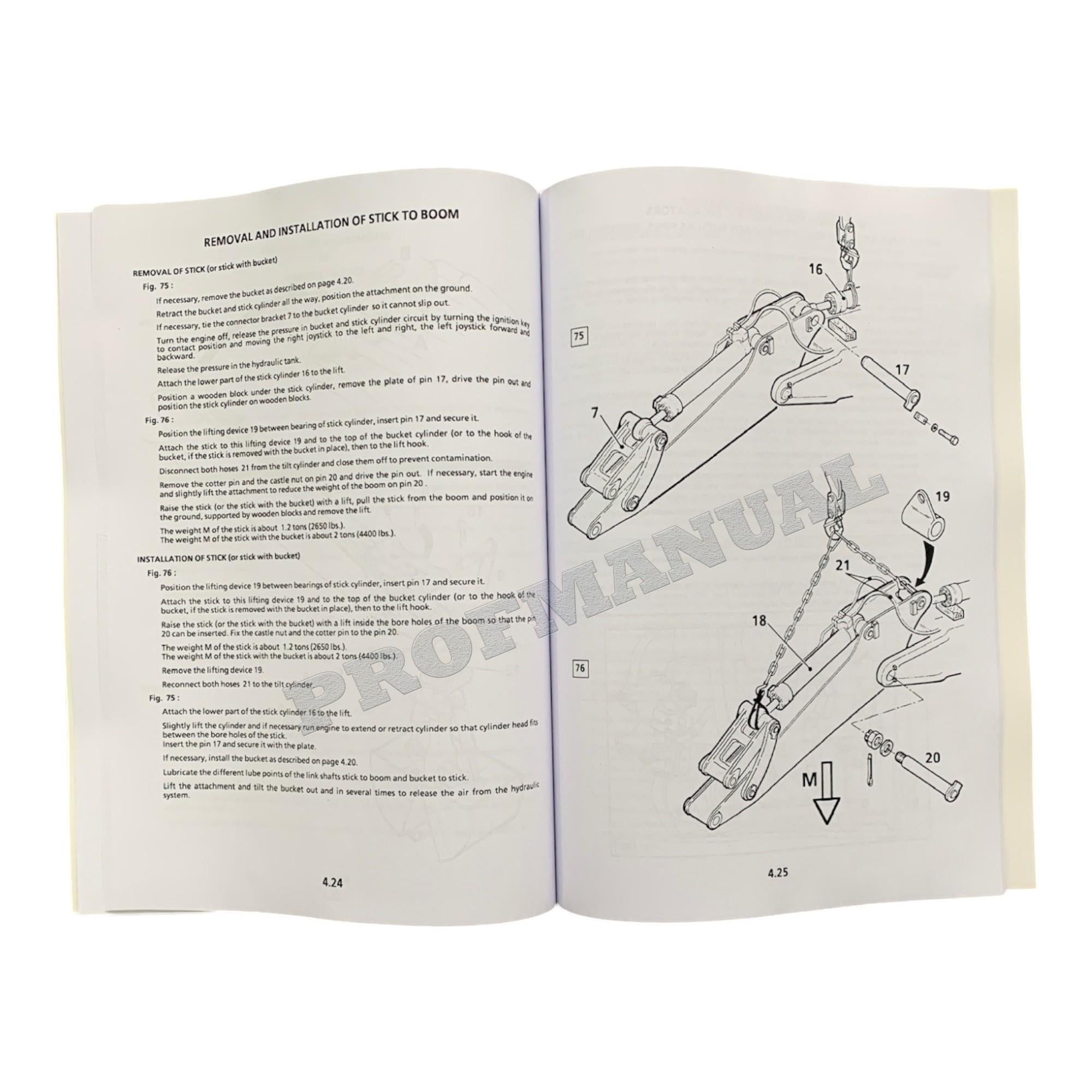 Liebherr R912 Litronic Excavator Operators manual