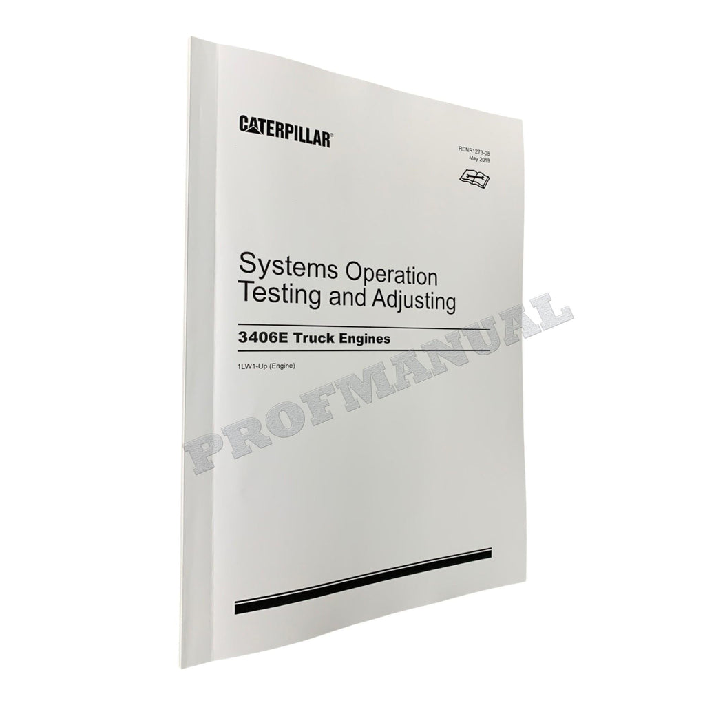 Caterpillar 3406E Truck Engine Full Service Manual *Send serial number