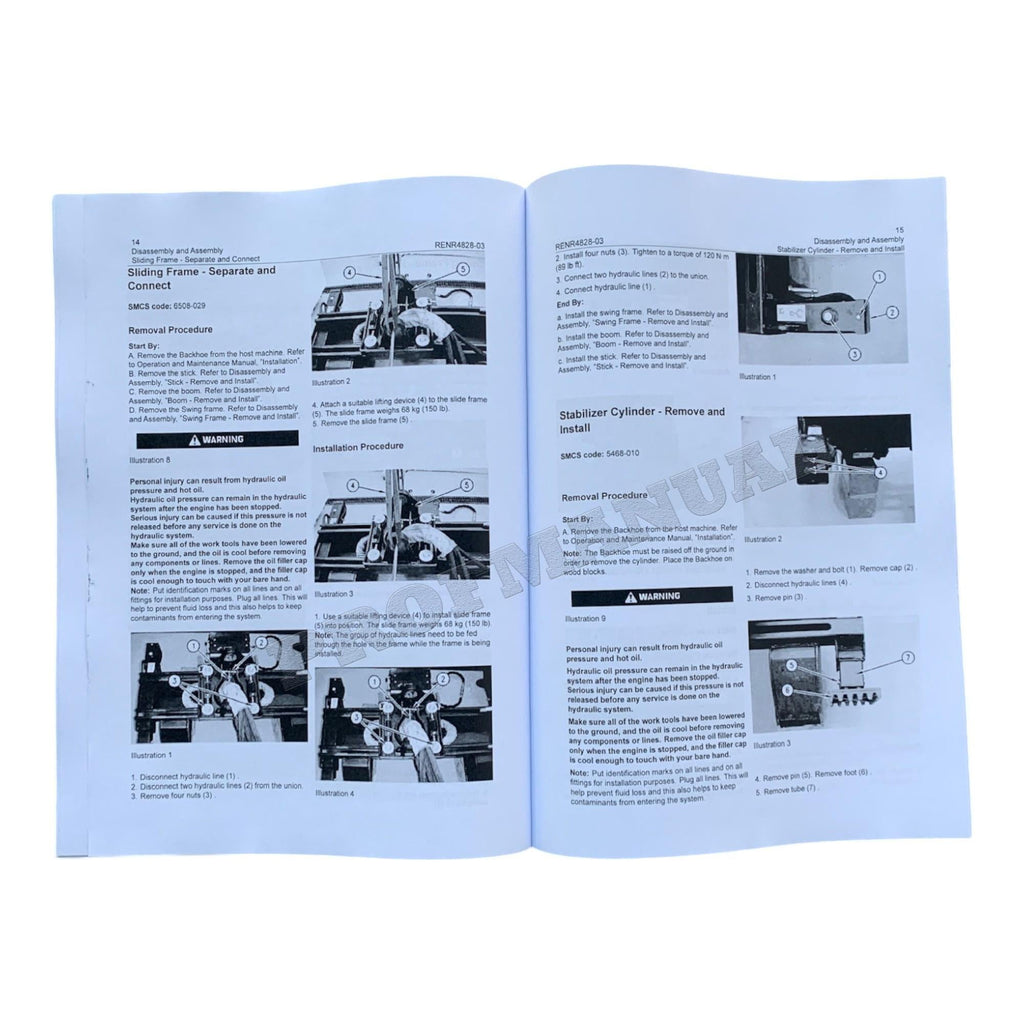 Caterpillar BH30 BACKHOE Full Service Manual *Send serial number