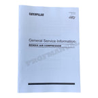 Caterpillar C-15 C-16 C-18 Truck Engine Service Manual 4books