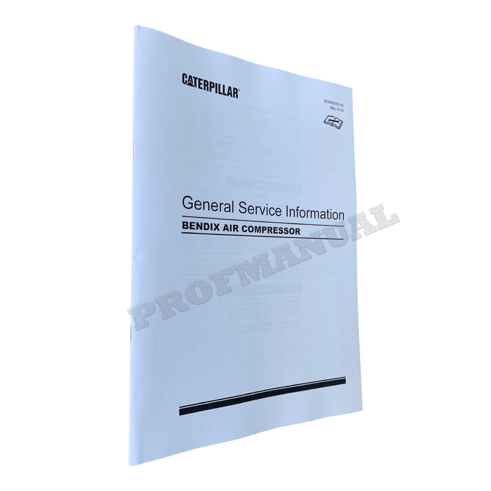 Caterpillar C-15 C-16 C-18 Truck Engine Service Manual 4books