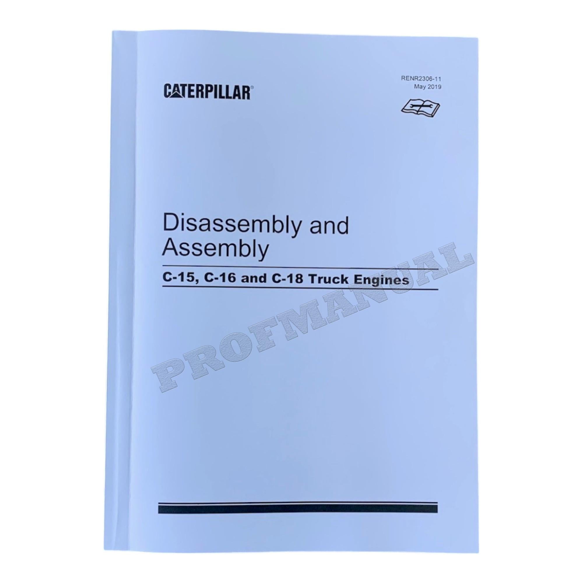 Caterpillar C-15 C-16 C-18 On-highway Engine Full Service Manual
