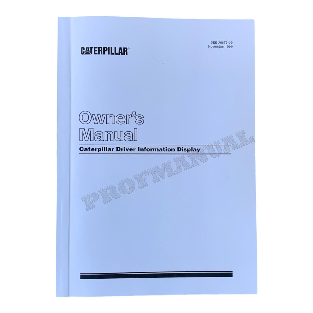 Caterpillar C-15 C-16 C-18 On-highway Engine Full Service Manual