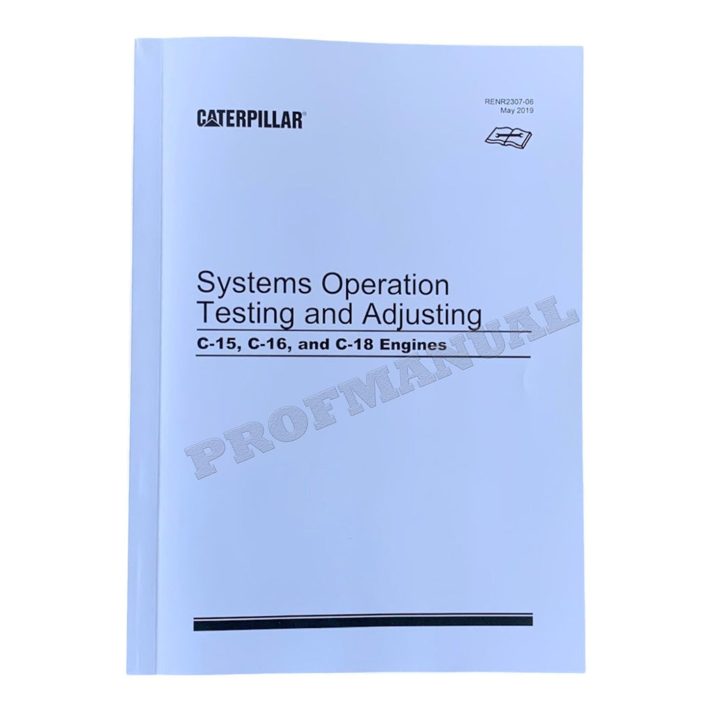 Caterpillar C-15 C-16 C-18 On-highway Engine Full Service Manual