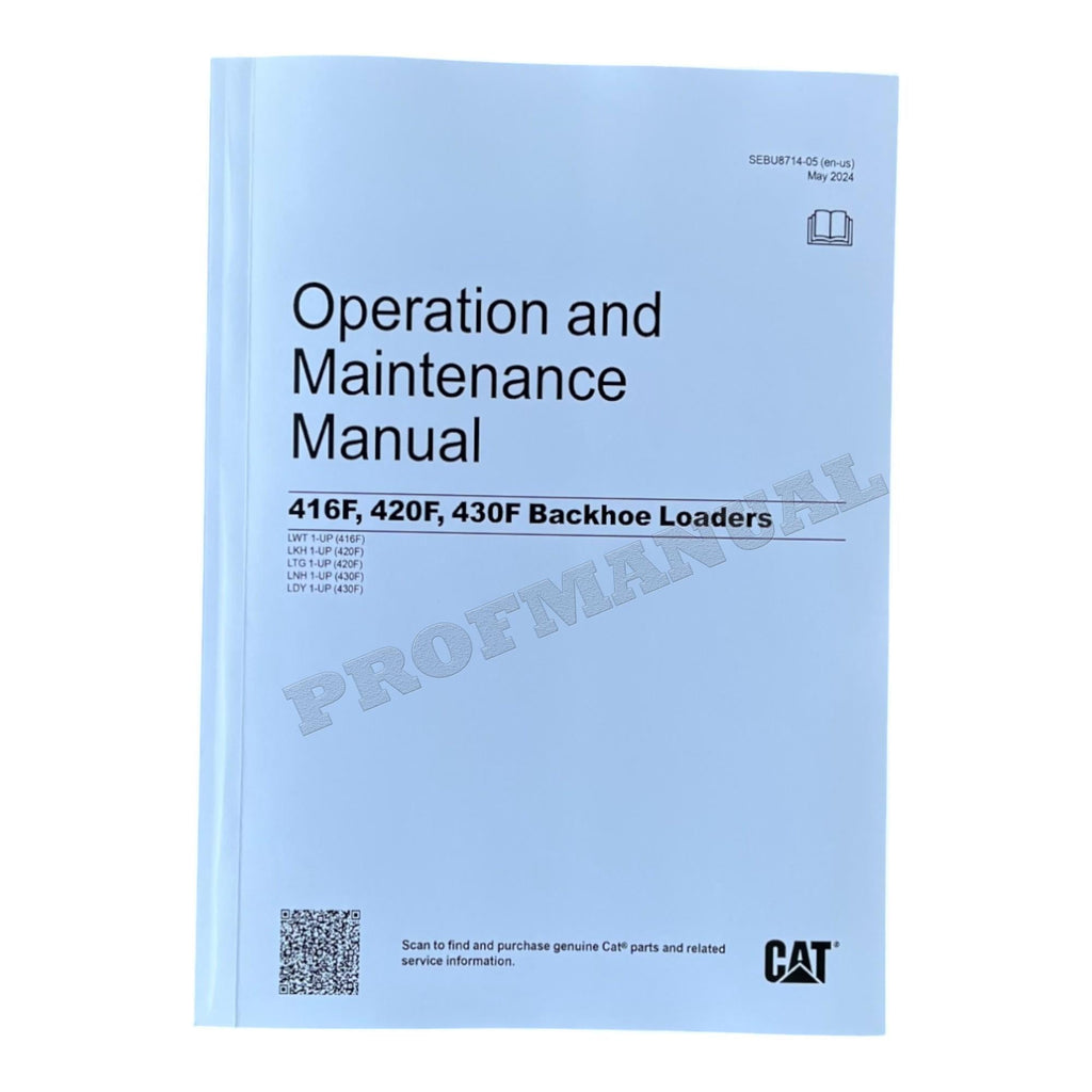 Caterpillar 416F 420F 420F Backhoe Loader Full Service Manual
