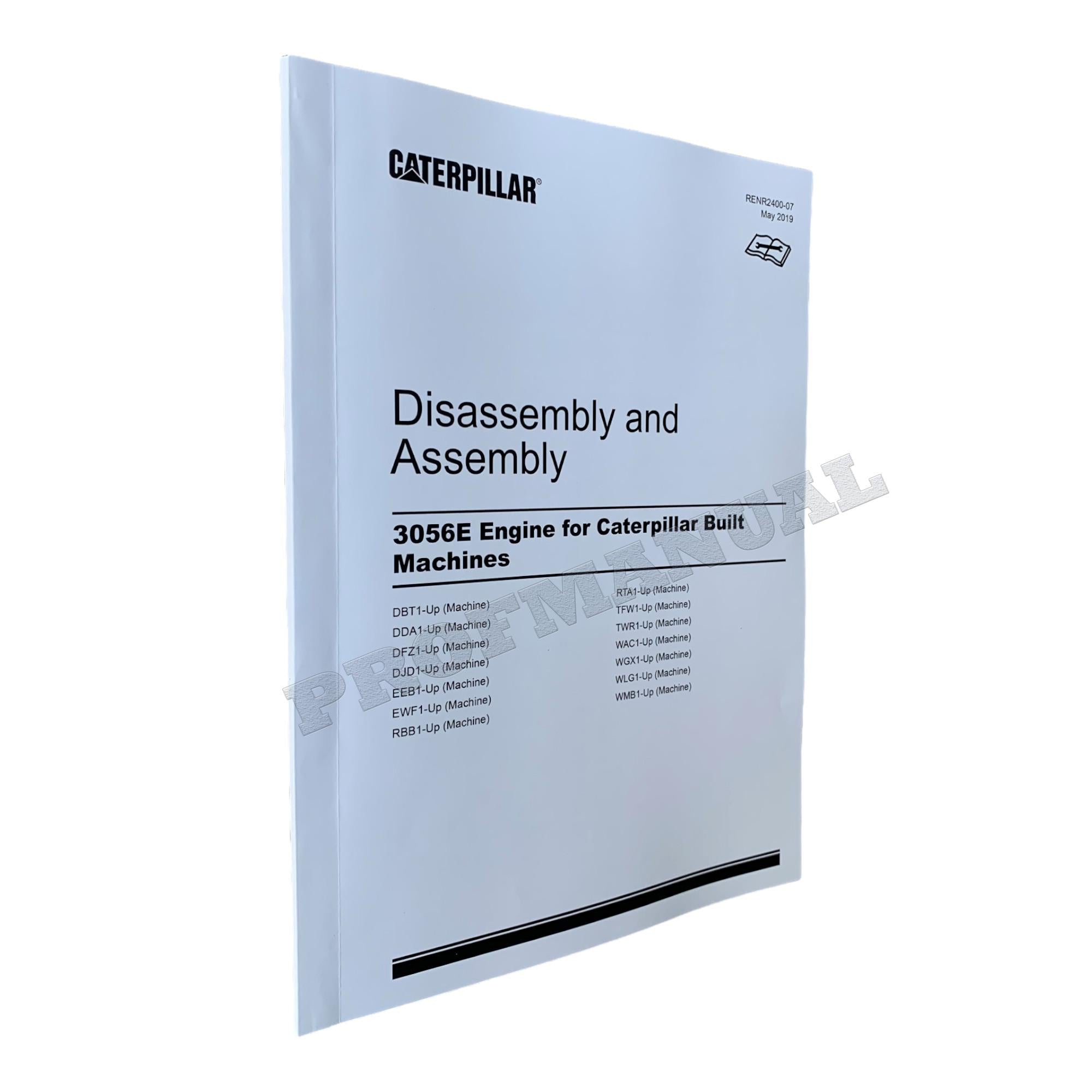 Manual de servicio del motor Caterpillar 3054E 3056E para cargadoras IT28G 924G 924GZ 928G