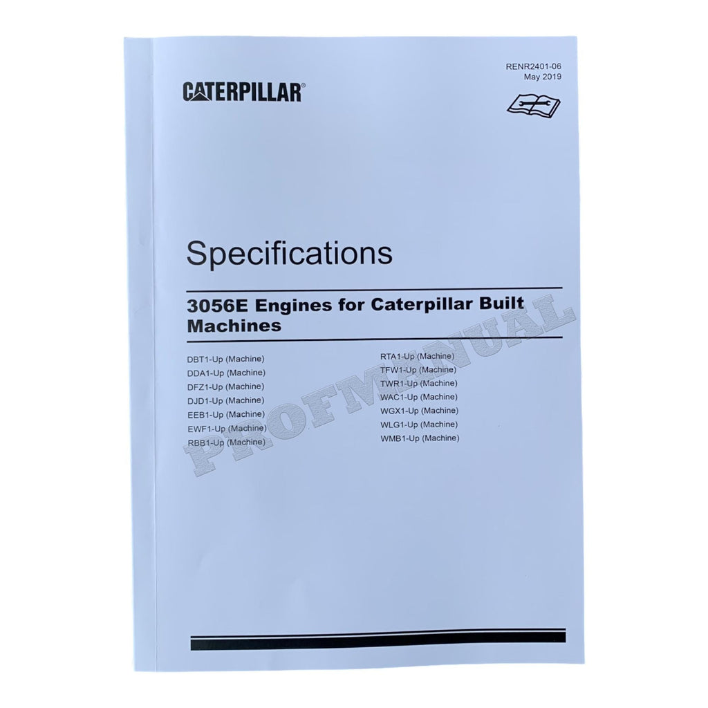 Manual de servicio del motor Caterpillar 3054E 3056E para cargadoras IT28G 924G 924GZ 928G