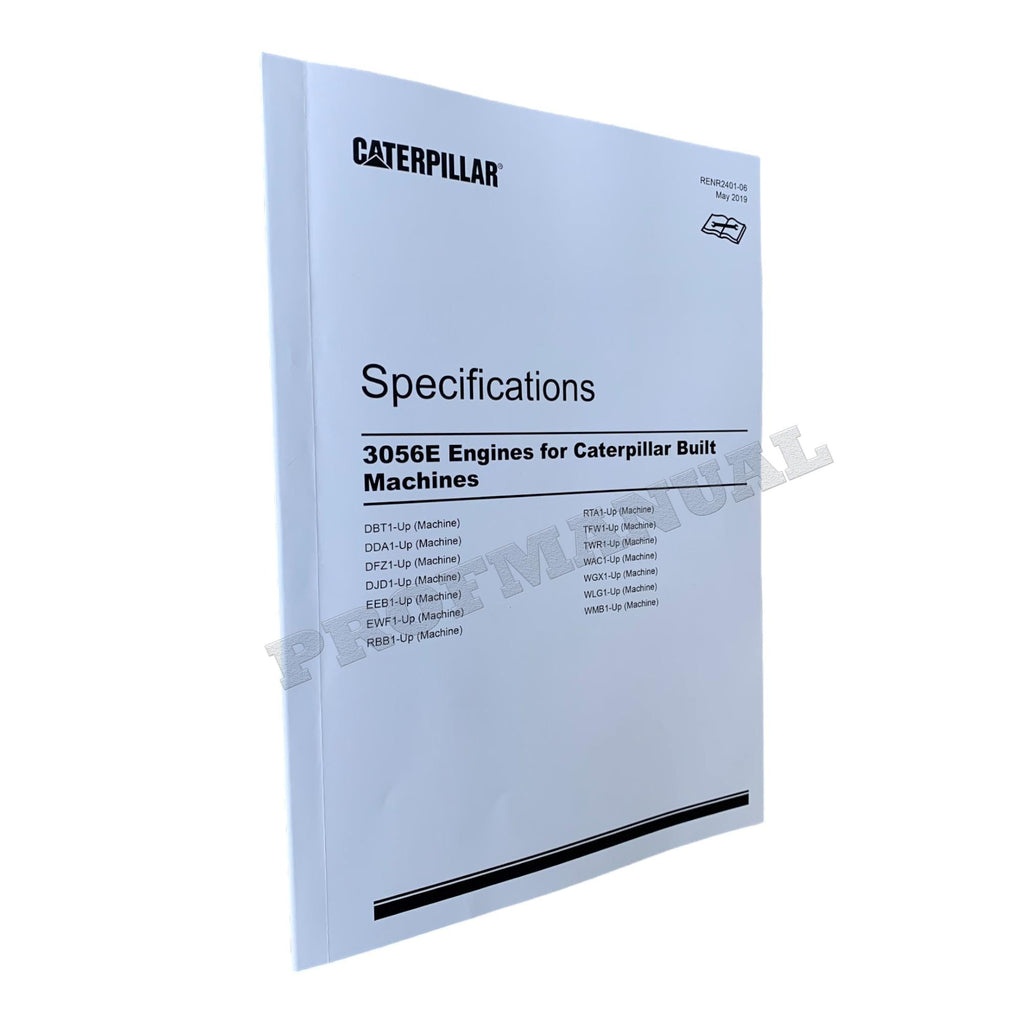 Manual de servicio del motor Caterpillar 3054E 3056E para cargadoras IT28G 924G 924GZ 928G