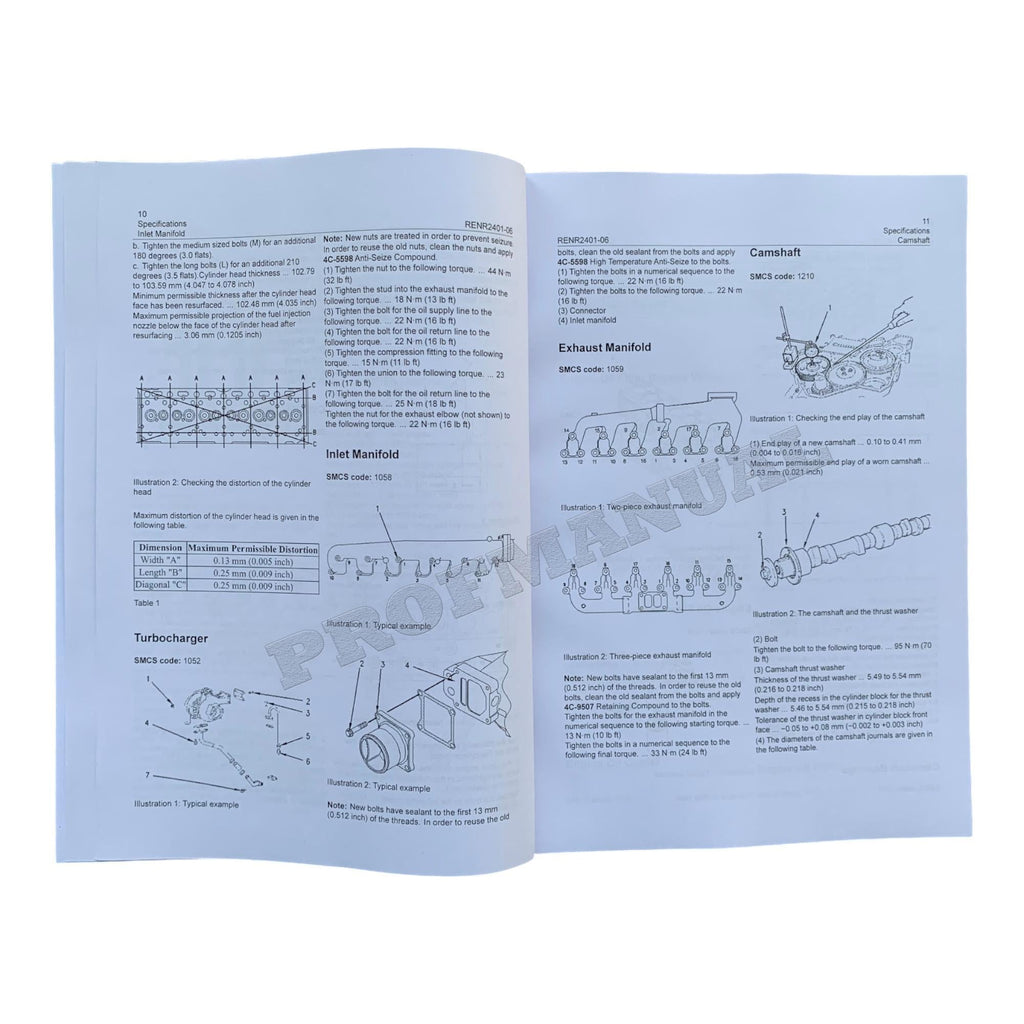 Manual de servicio del motor Caterpillar 3054E 3056E para cargadoras IT28G 924G 924GZ 928G
