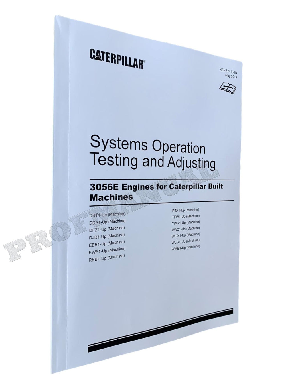 Manual de servicio del motor Caterpillar 3054E 3056E para cargadoras IT28G 924G 924GZ 928G