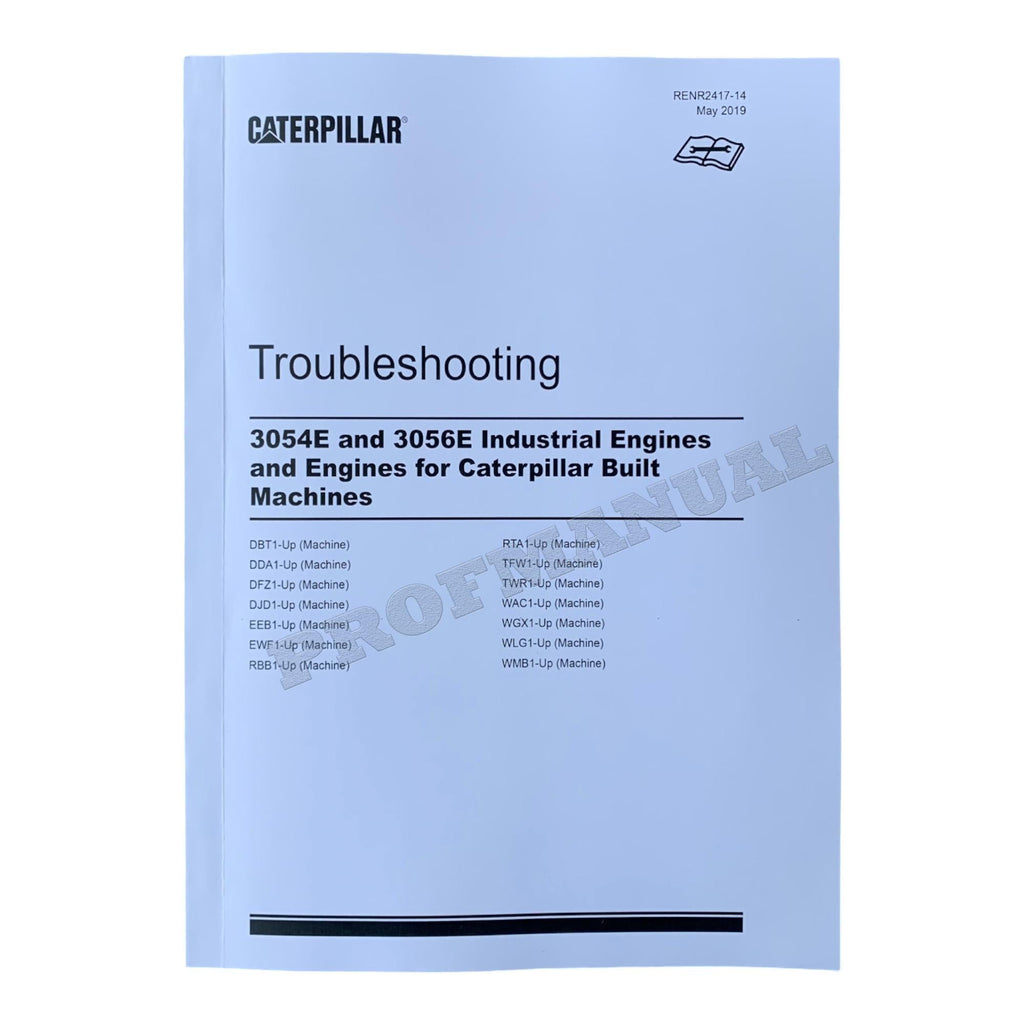 Manual de servicio del motor Caterpillar 3054E 3056E para cargadoras IT28G 924G 924GZ 928G