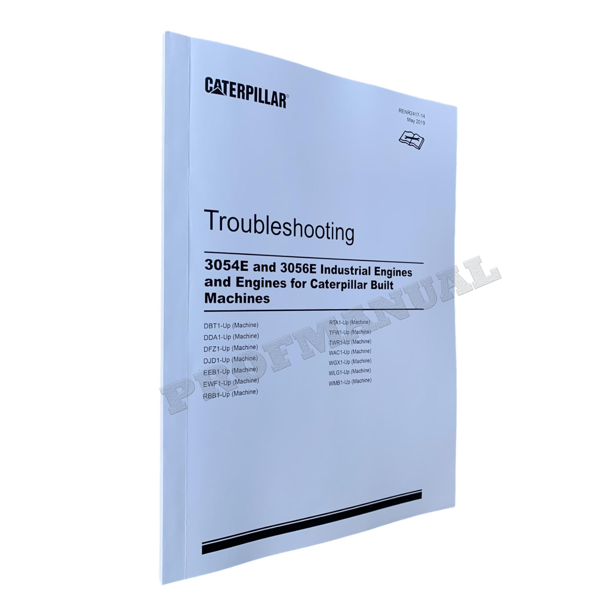 Manual de servicio del motor Caterpillar 3054E 3056E para cargadoras IT28G 924G 924GZ 928G