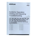 Manual de servicio completo del minicargador Caterpillar 246 *Enviar número de serie